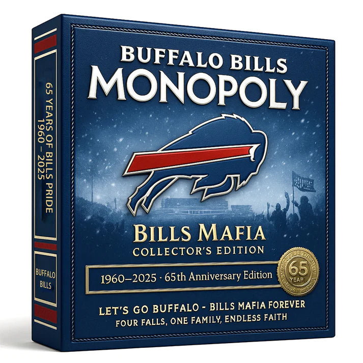 Buffalo Bills 65th Anniversary Collector’s Monopoly