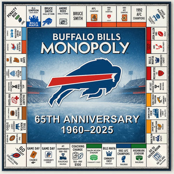 Buffalo Bills 65th Anniversary Collector’s Monopoly