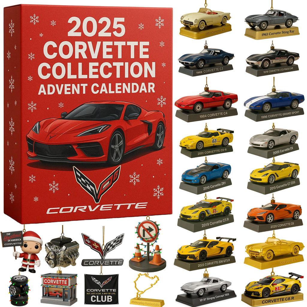 2025 Corvette Car Collect  Advent Calendar