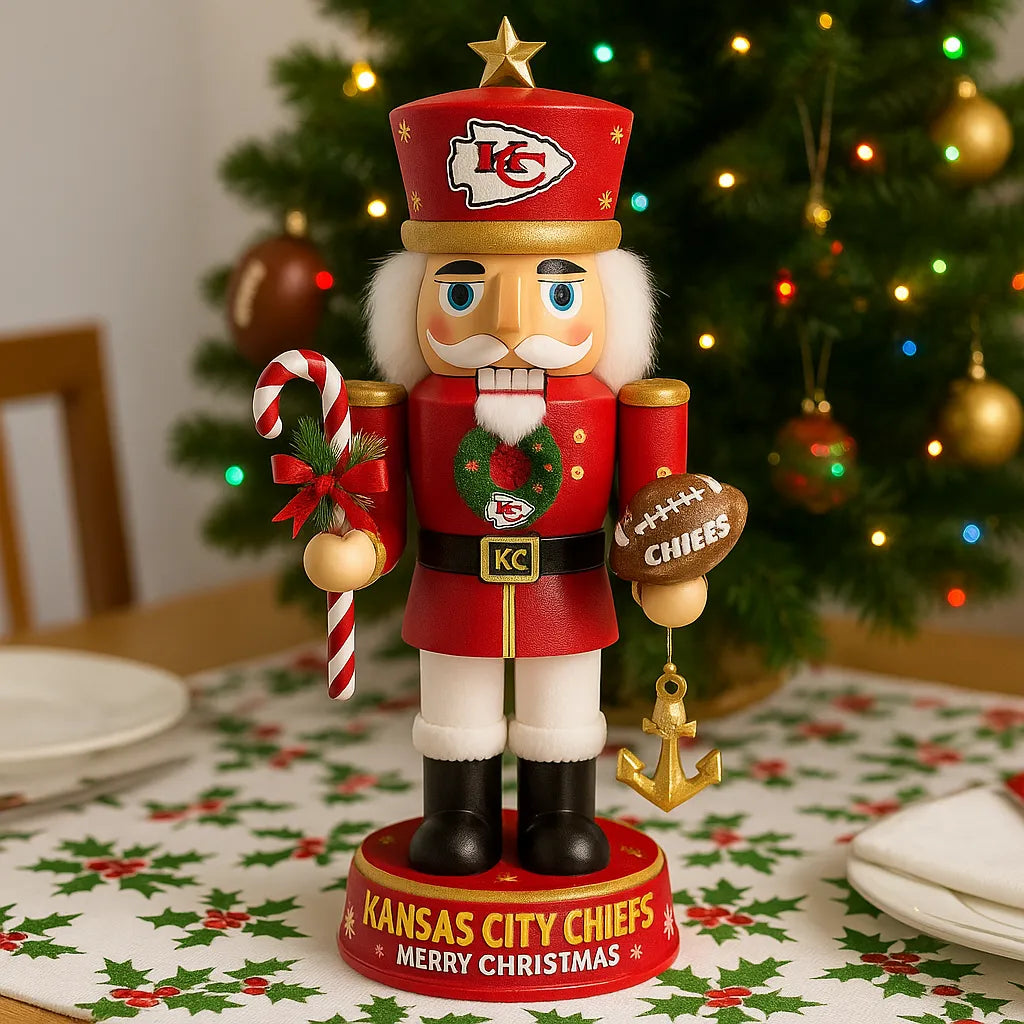 🏈🎄Football Team Nutcracker Christmas Ornaments Series